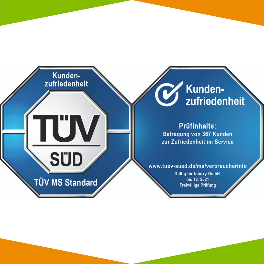 TÜV Zertifizierung